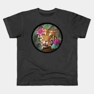 Lotus Tiger Kids T-Shirt